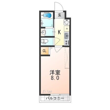 アークリード太秦の物件間取画像